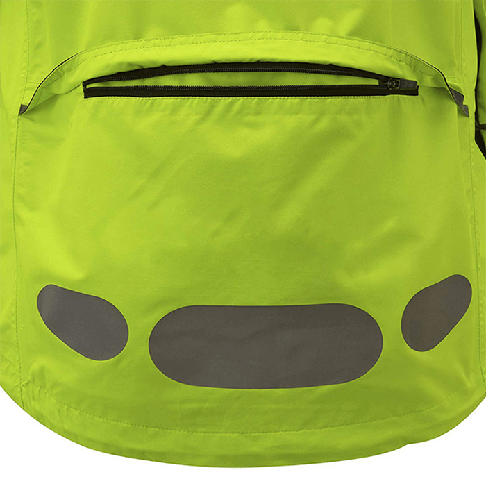 Fabrik direkt 100% Polyester Reflektierende Mode Hi Vis Fahrradjacke