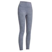 SS23 Lulu American und European Fitness Striped Hosen